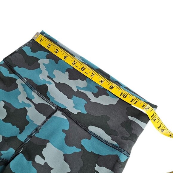Lululemon Wunder Train High-Rise Tight 25" Heritage 365 Camo Tidewater Teal, 8 - Picture 3 of 9